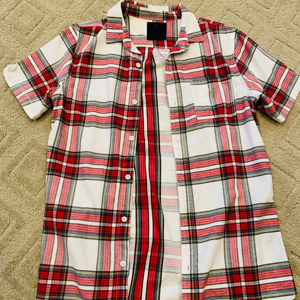 Short Sleeved Button Up